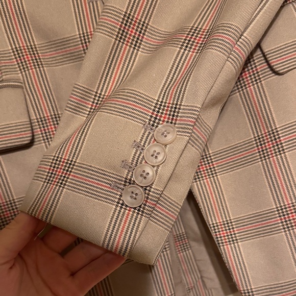 The Limited Plaid Blazer NWT Size 8 FALL PLAID - Picture 7 of 8